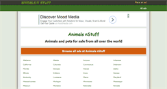 Desktop Screenshot of animalsnstuff.com